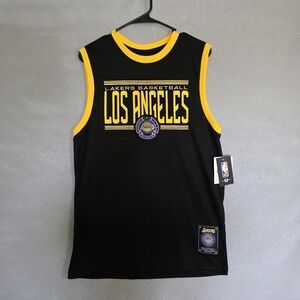 NWT NBA Apparel Los Angeles Lakers Lebron James #23 Tank Top Jersey Size Small